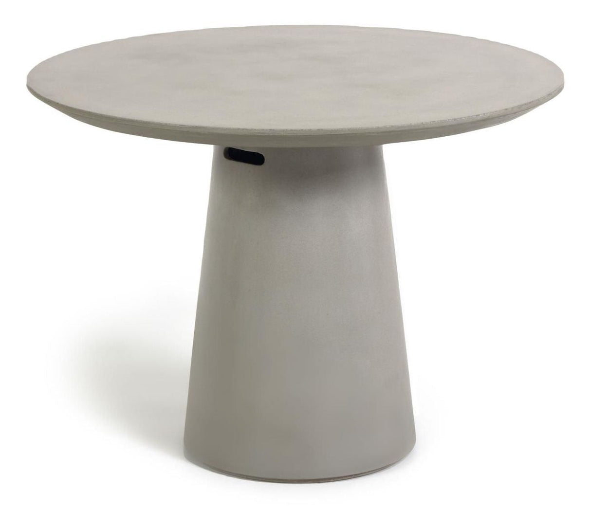 Itai Garden table Fiberconcrete/Iron, Ø120