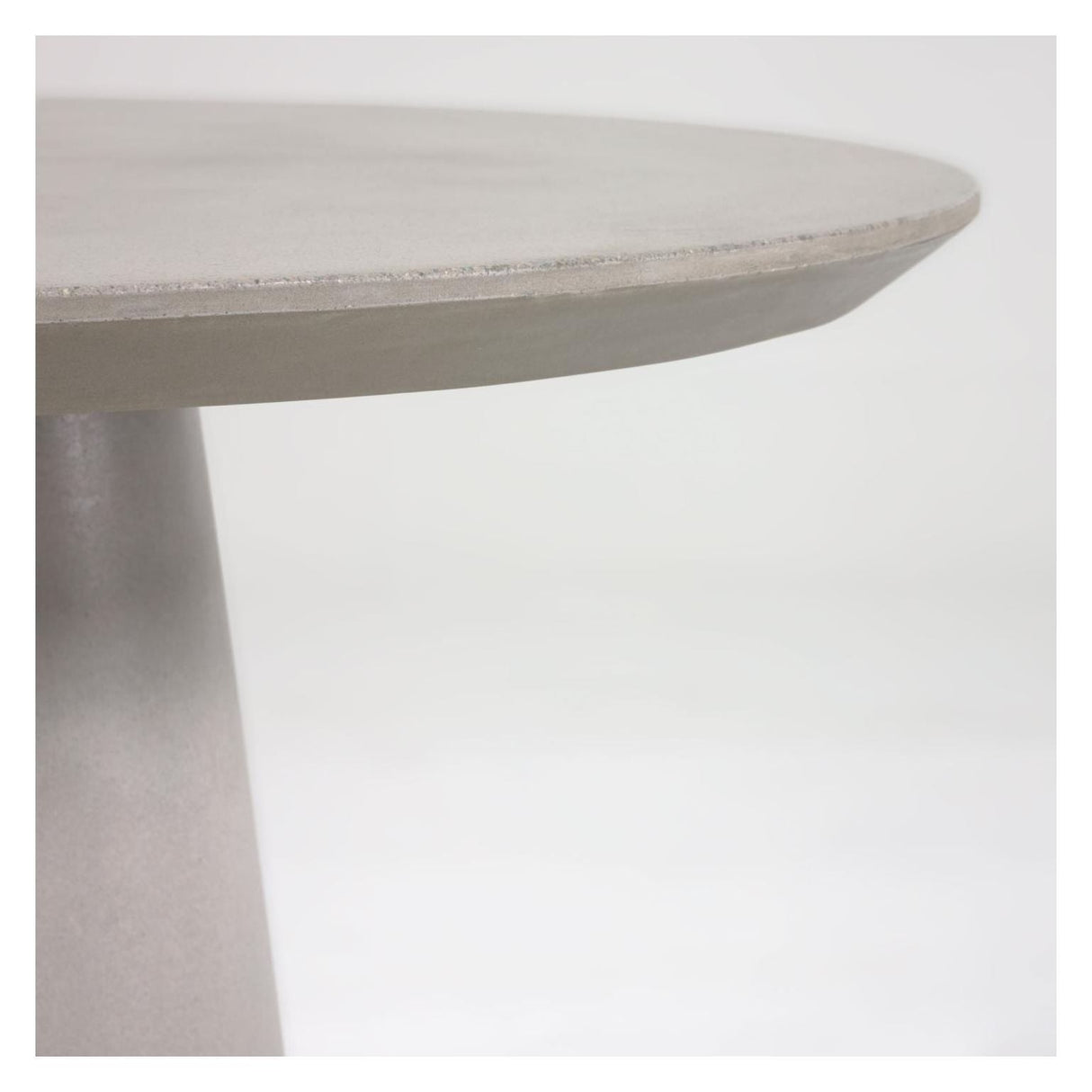 Itai Garden table Fiberconcrete/Iron, Ø120