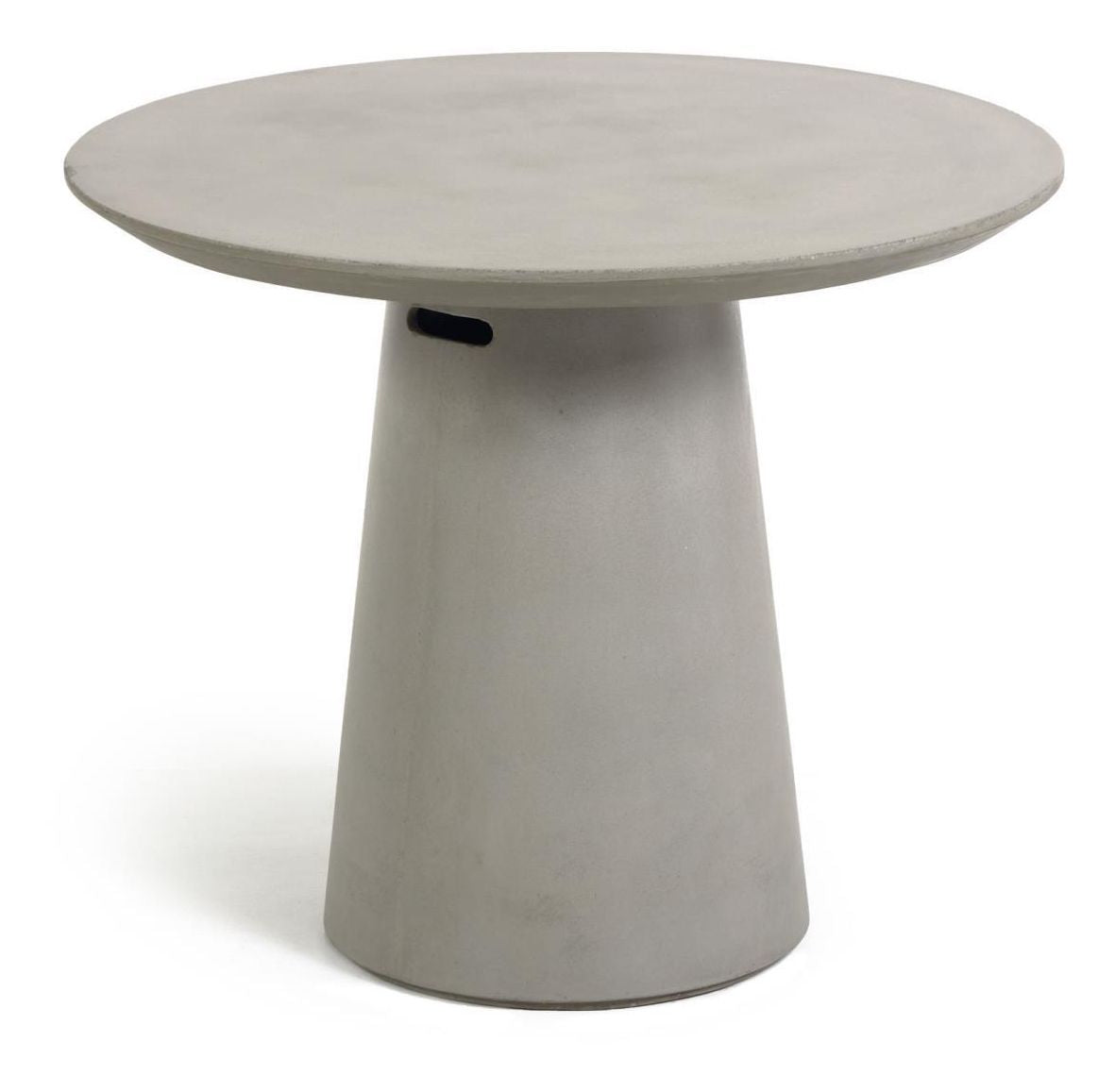 Itai Garden Table Fiberconcrete/Iron, Ø90