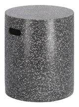 Jenell Side Table Black Terrazzo-look, Ø35