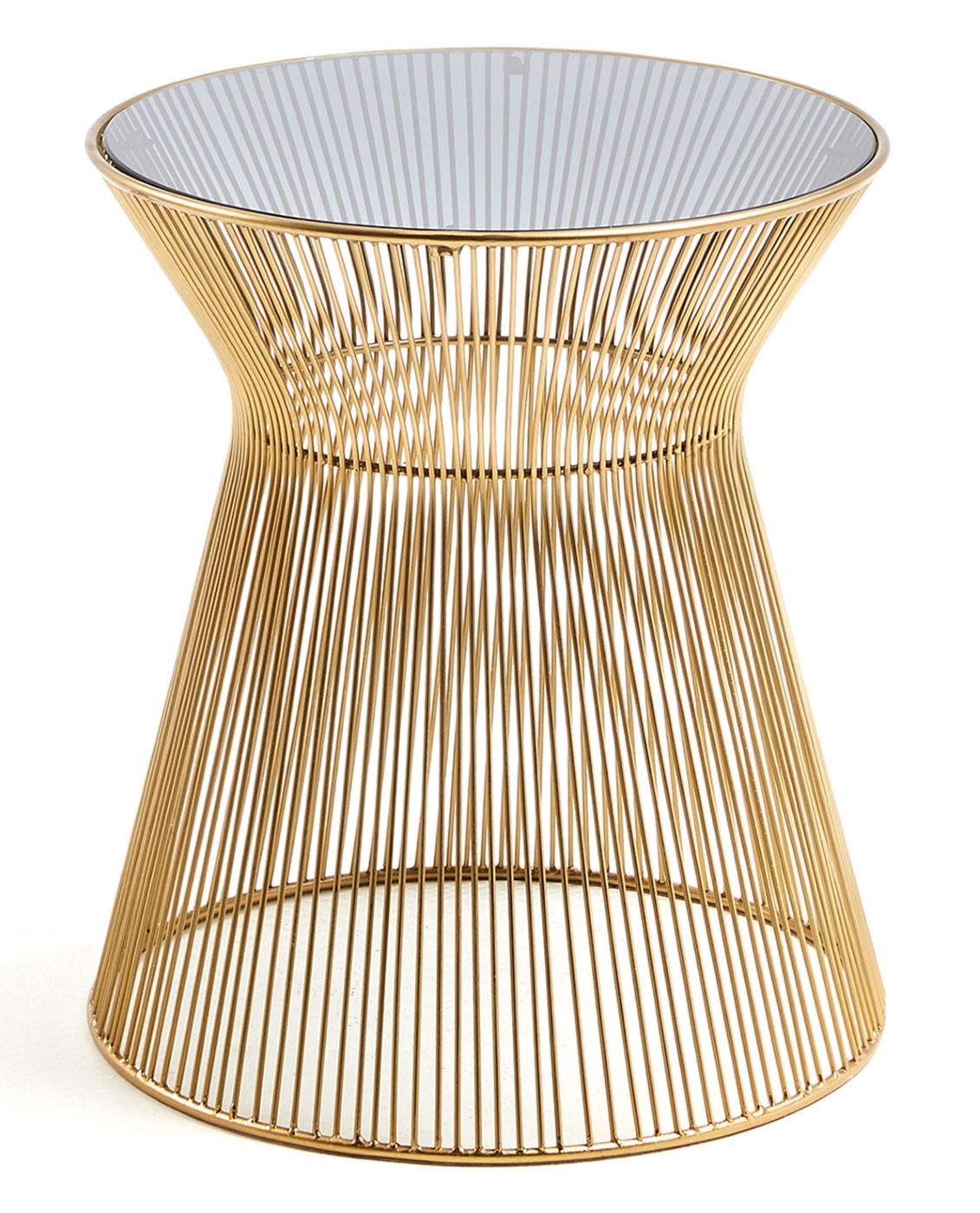 Jolene Side Table Ø40 Golden/Black