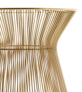 Jolene Side Table Ø40 Golden/Black