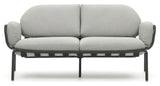 Joncol's 2-pers. Lounge bed, Light gray