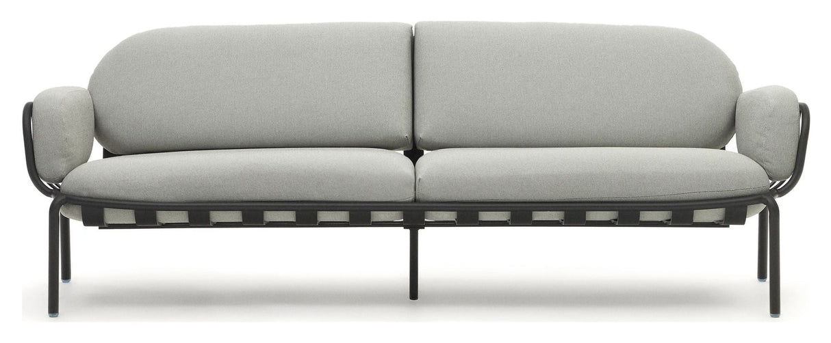 Joncol's 3-pers. Lounge bed, Light gray