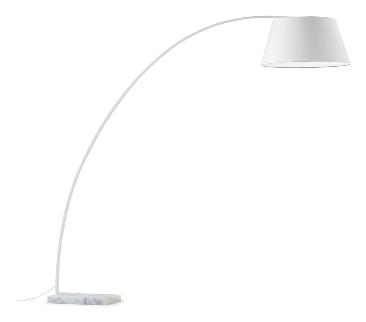 Juhe Floor lamp, White marble