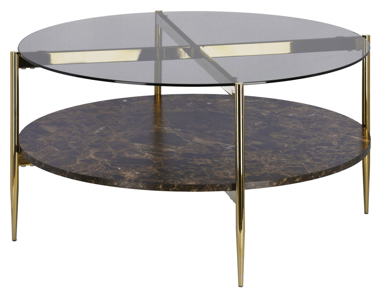 Kamilah Coffee Table Black, Ø84