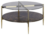 Kamilah Coffee Table Black, Ø84