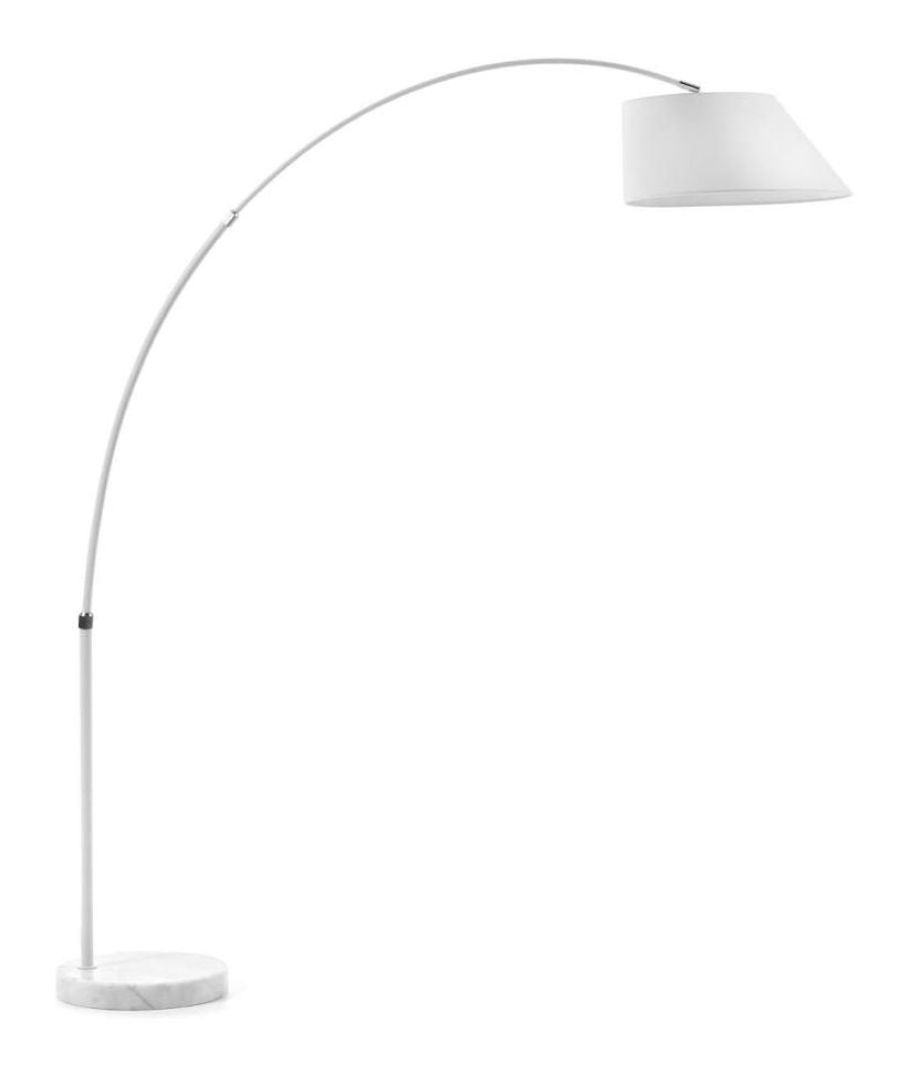 Can Floor lamp - White marble