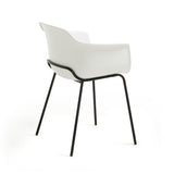 Khasumi Dining chair in plastic White