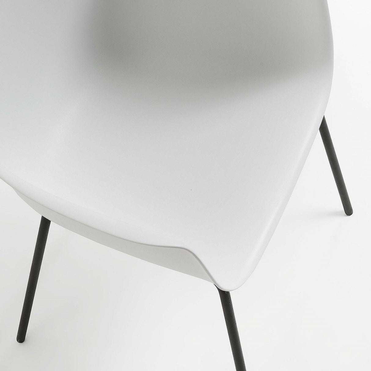 Khasumi Dining chair in plastic White