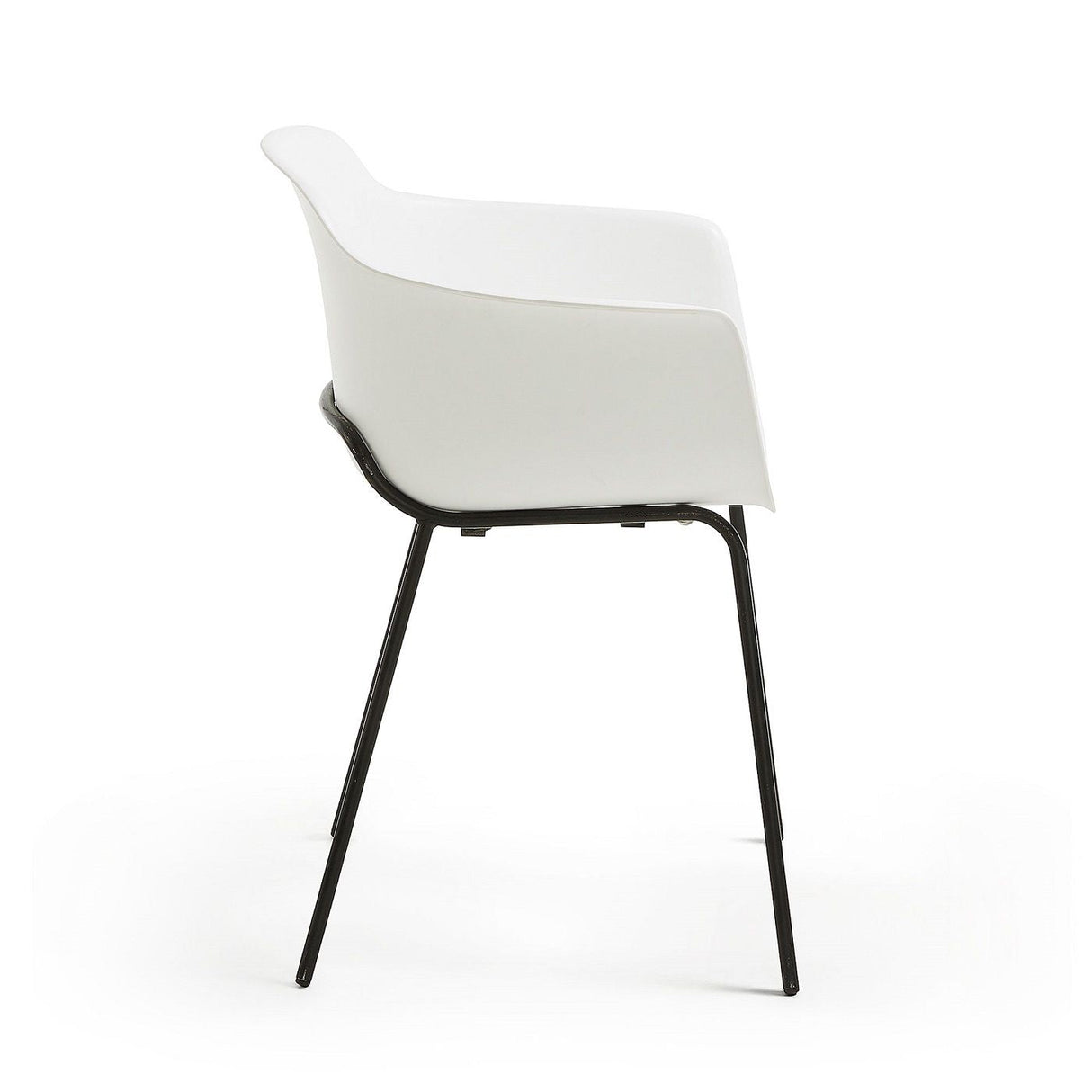 Khasumi Dining chair in plastic White