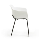 Khasumi Dining chair in plastic White