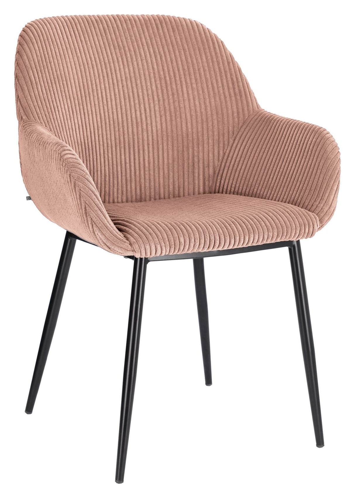 Konna Dining Chair Pink Velvet