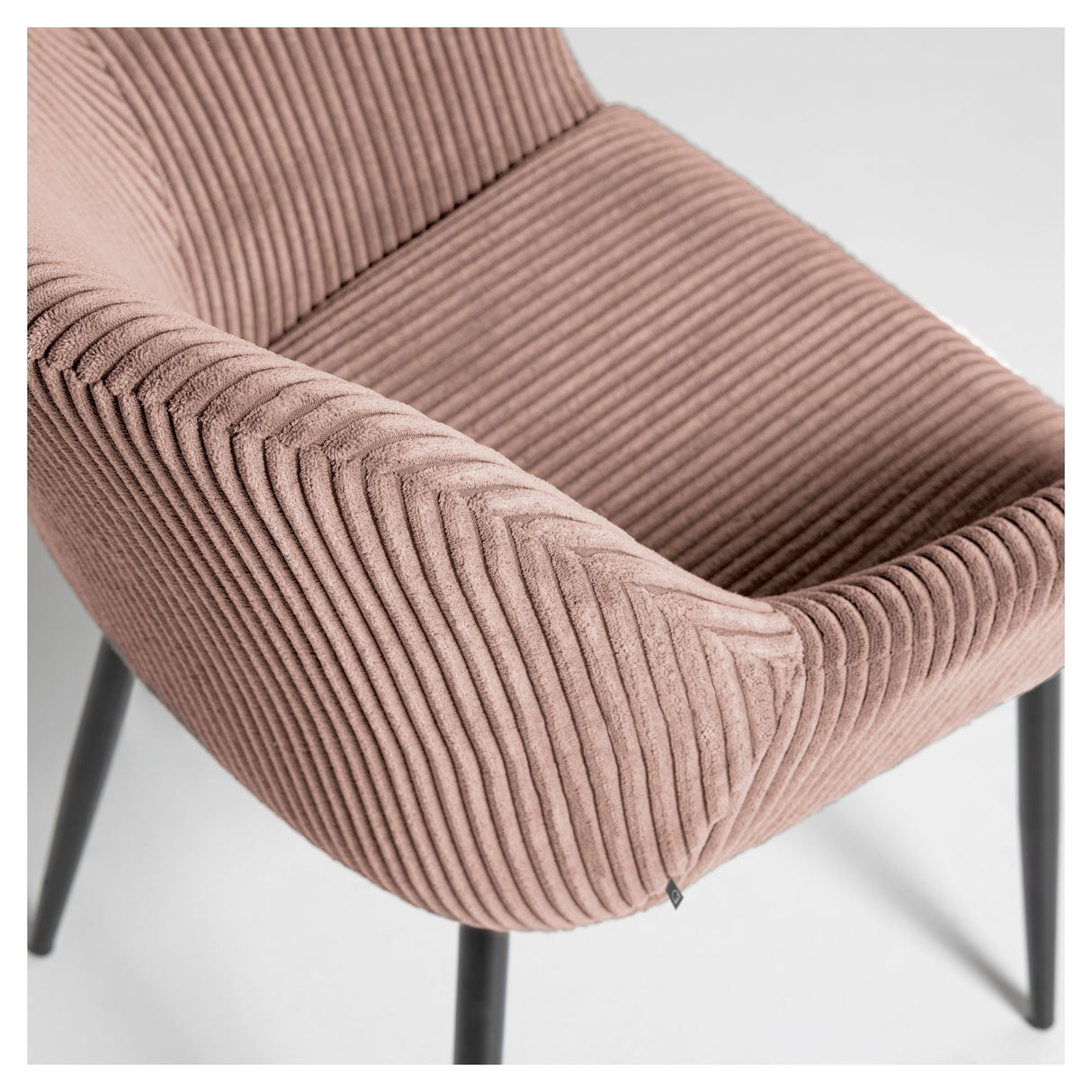 Konna Dining Chair Pink Velvet