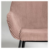 Konna Dining Chair Pink Velvet