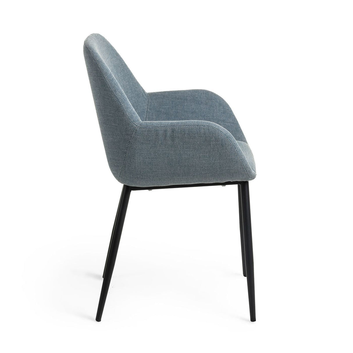 Koon Dining Chair, Black/Blue