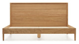 Lenon Bed frame, Oak veneer, 160x200