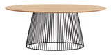 Leska Dining Table Light Wood, 200x110