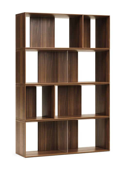 Litto Shelf set of 6 modules, Walnut define, 101x152