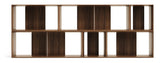 Litto Shelf set of 6 modules, Walnut define, 101x152