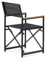 Llado Garden Chair, Black