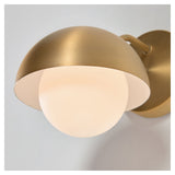 Lonela Wall lamp, brass finish