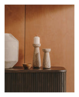 Luba Portable table lamp, solid ash