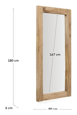 Food Wooden mirror, 80x180