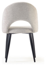 Mael Dining Chair, Beige/Black