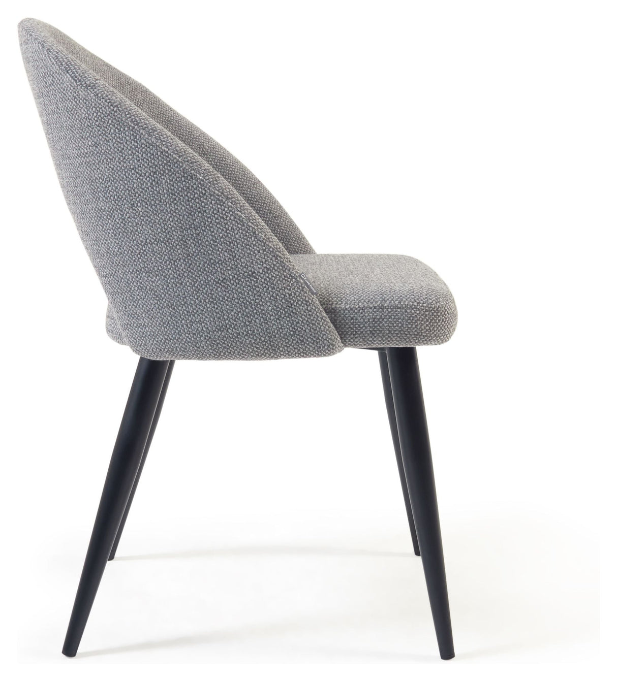 Mael Dining Chair, Gray/Black