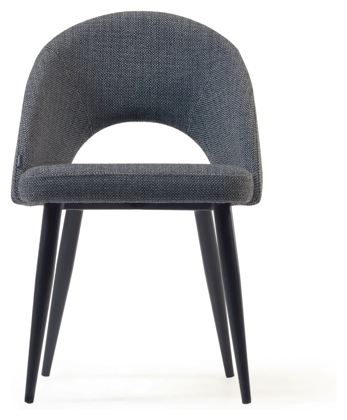 Mael Dining Chair, Dark Gray/Black