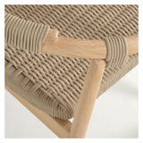 Majela Dining chair Beige rope