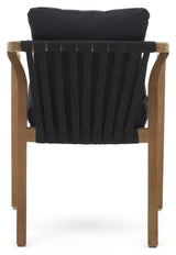 Painted Garden Chair, Black