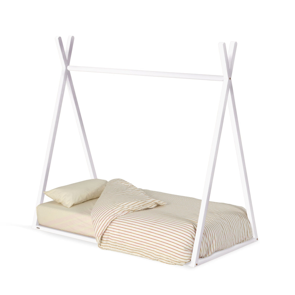 Maralis Teepee Cot, 70x140 cm, White