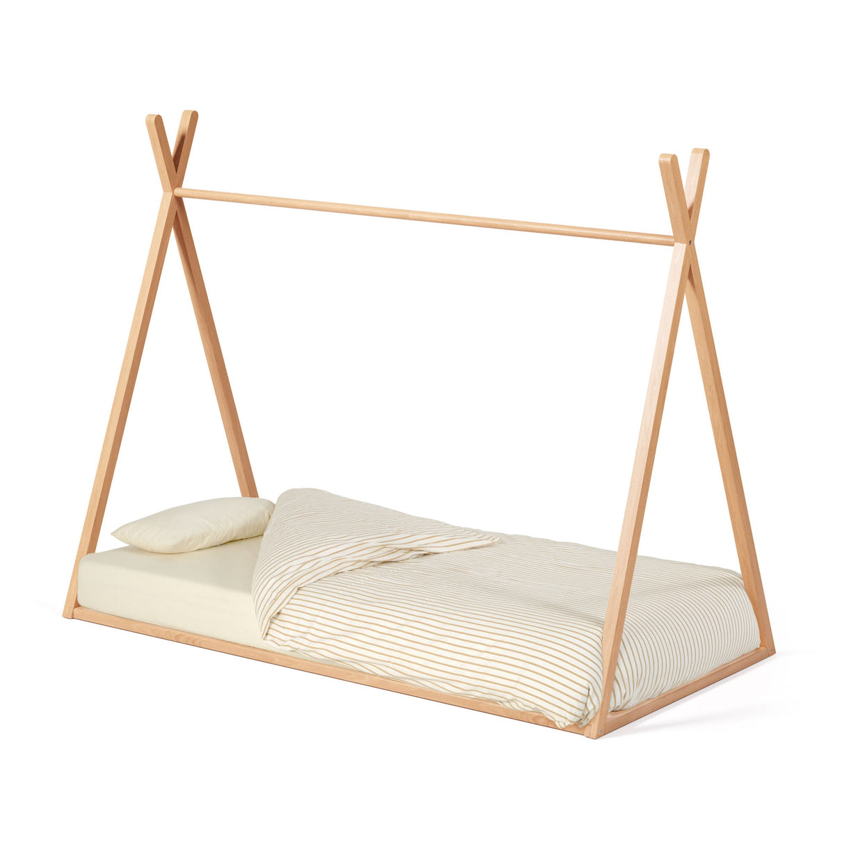 Maralis Teepee Cot, 90x190 cm, Nature