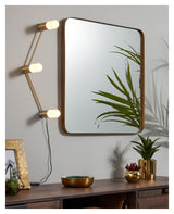 Marcus Mirror 60x60 cm Golden