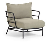 Mareluz Lounge Chair with Cushions Black/Gray