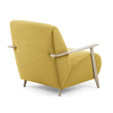 Marthan Lounge Chair w/armrests, Mustard