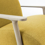 Marthan Lounge Chair w/armrests, Mustard