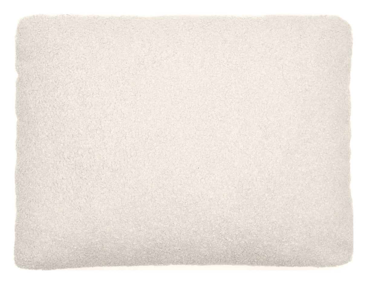 Martina Cushion, Off-White Shearling, 47x36