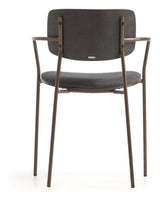 Maureen Dining chair, Dark stained ash veneer