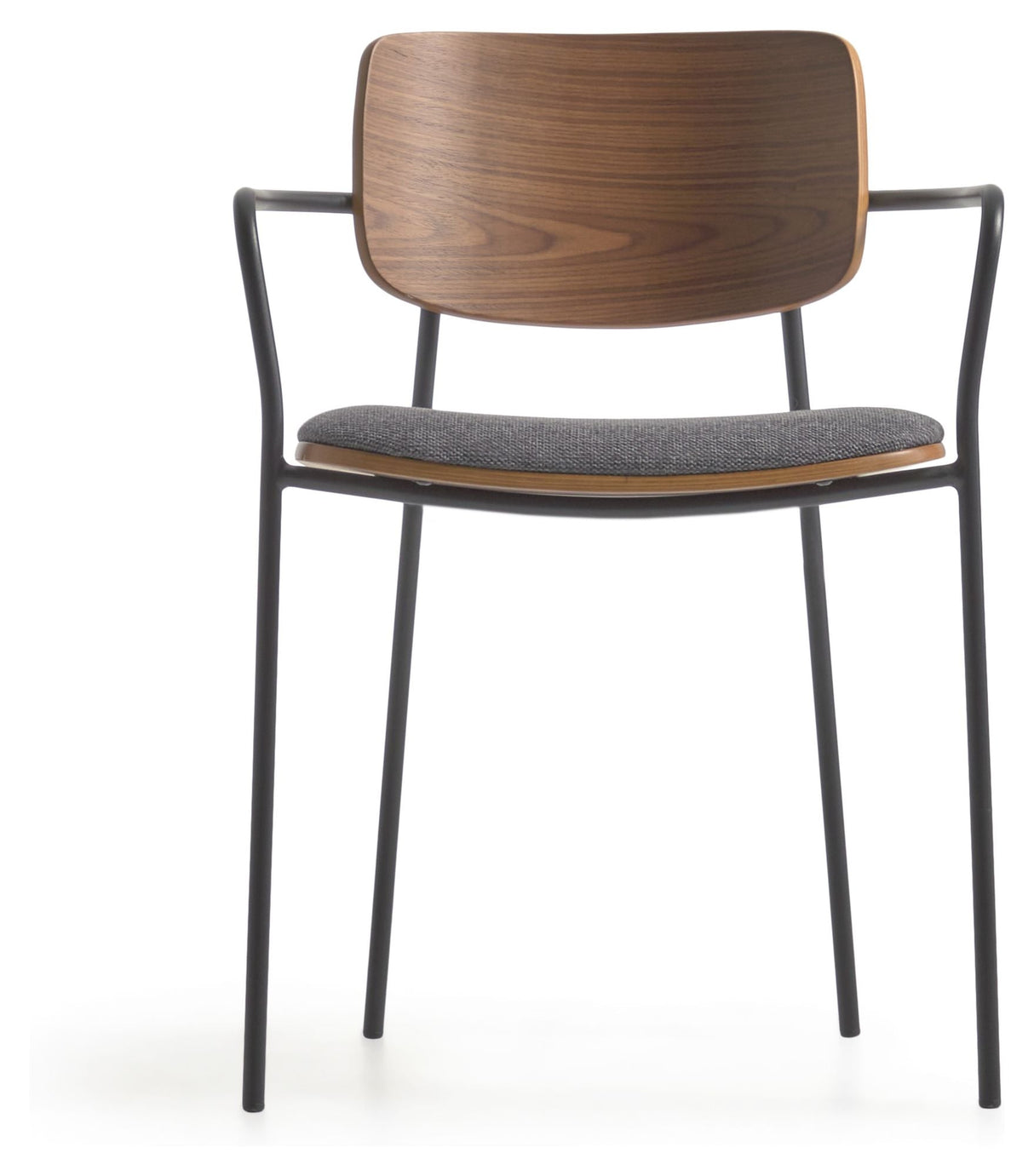 Maureen Dining chair, Walnut definer/Fabric