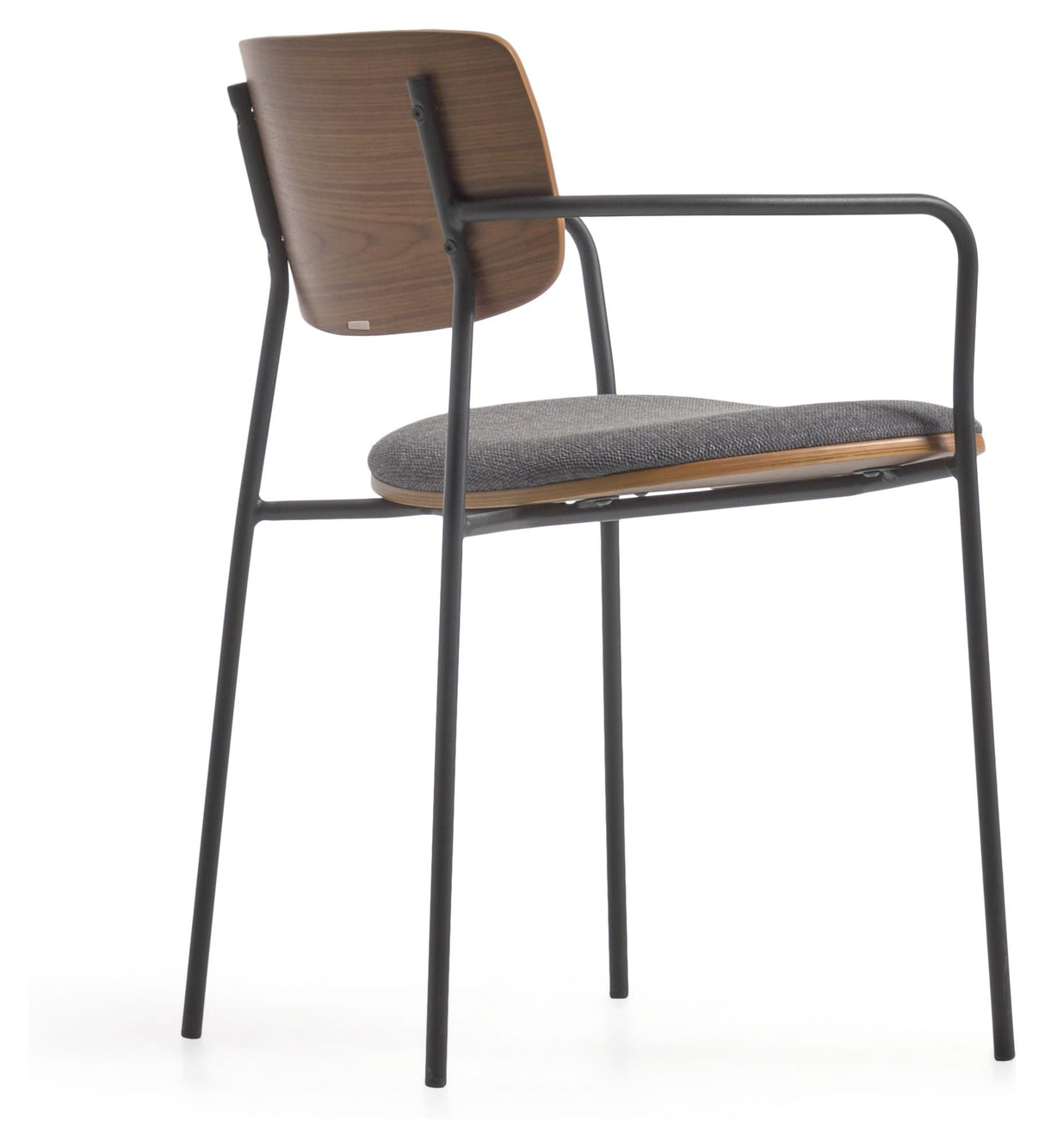 Maureen Dining chair, Walnut definer/Fabric