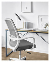 Melva Office Chair Gray/White