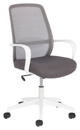 Melva Office Chair Gray/White