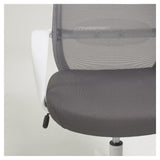 Melva Office Chair Gray/White