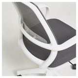 Melva Office Chair Gray/White