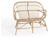 Mimosa 2-pers. Lounge sofa in Rattan