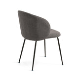 Minna Dining Chair Black/Dark Gray