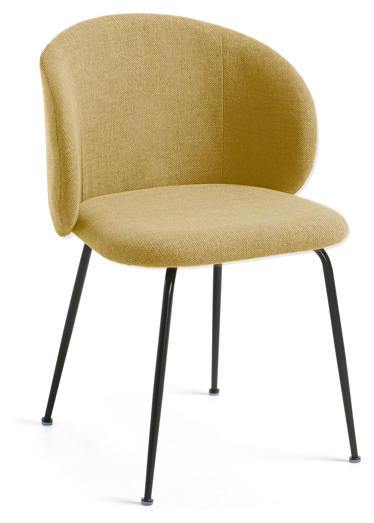 Minna Dining Chair, Black/Mustard